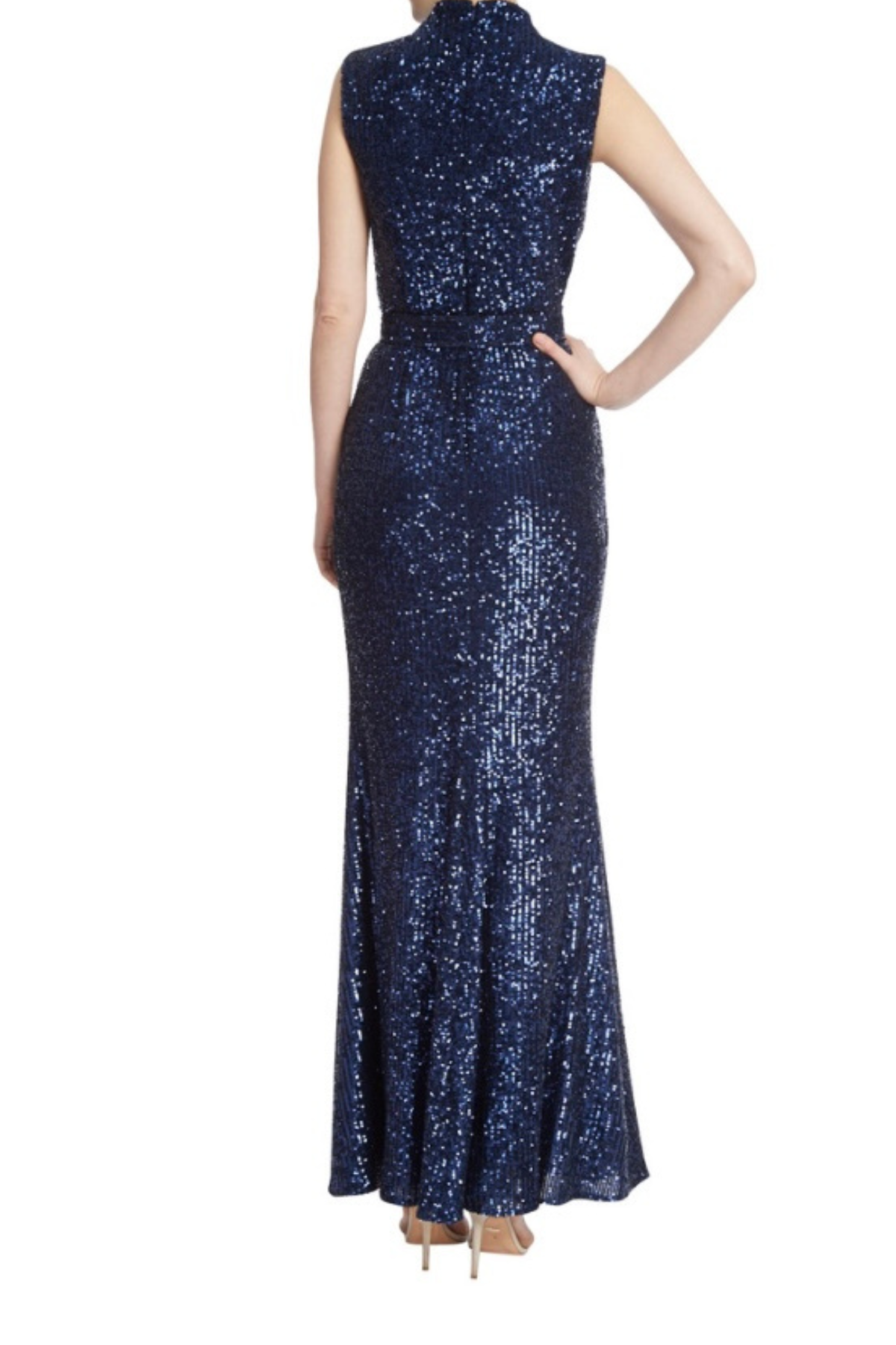 Sequin Floor Length Mermaid Gown. - Park Lane Styling & Consulting