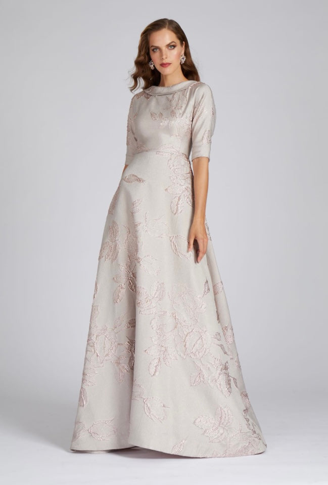 Jackie O Collar Gown - Park Lane Styling & Consulting