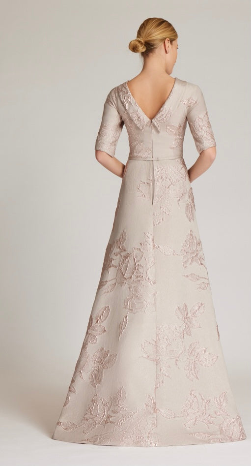 Jackie O Collar Gown - Park Lane Styling & Consulting