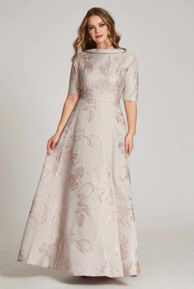 Jackie O Collar Gown - Park Lane Styling & Consulting