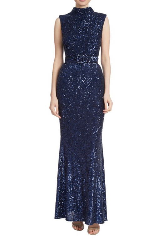 Sequin Floor Length Mermaid Gown. - Park Lane Styling & Consulting
